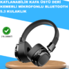 Katlanabilir Tasarımlı Taşınabilir Kablosuz Müzik Kulaklığı