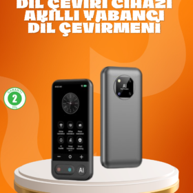 Seyahat ve İş İçin Çok Dilli Taşınabilir Çeviri Makinesi