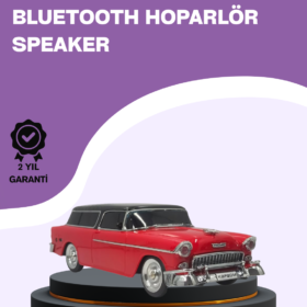 LED Farlı 10W Güçlü Ses Çıkışlı Bluetooth Hoparlör