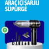 HEPA Filtreli Sessiz Çalışan Kablosuz Şarjlı Mini Süpürge