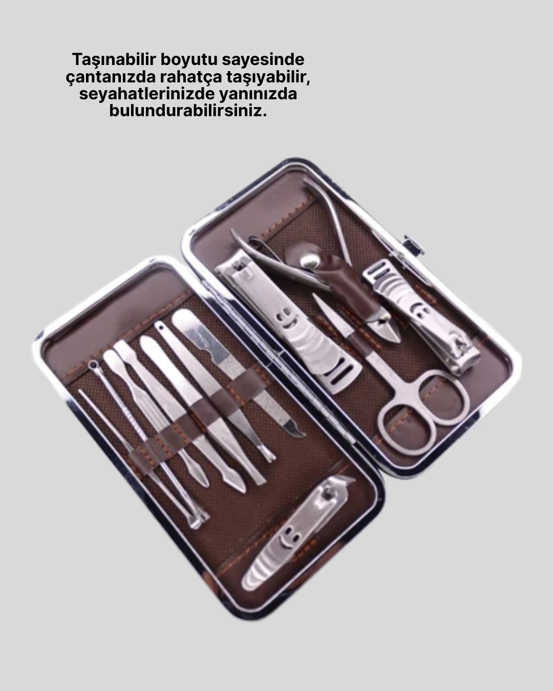 El ve Ayak Bakımı İçin Profesyonel 12 Bakım Seti - Görsel 3