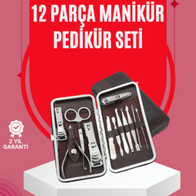 Şık ve Dayanıklı Çok Amaçlı Kişisel 12 Bakım Seti