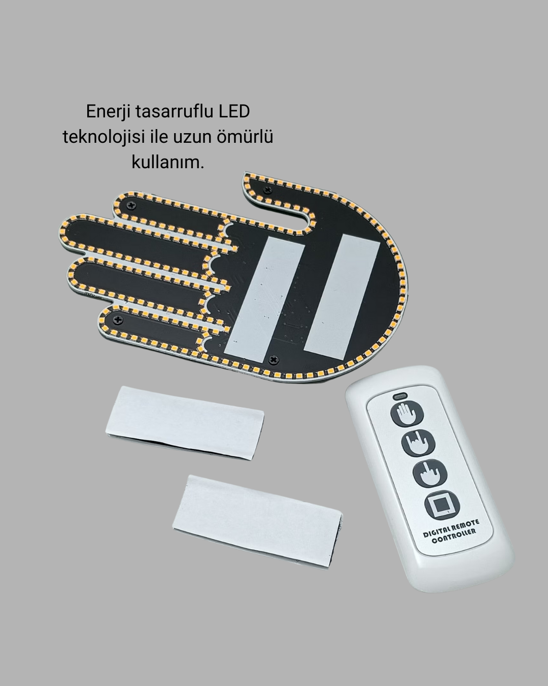 203 LED’li Yüksek Görünürlüklü Jest Işığı - Görsel 5