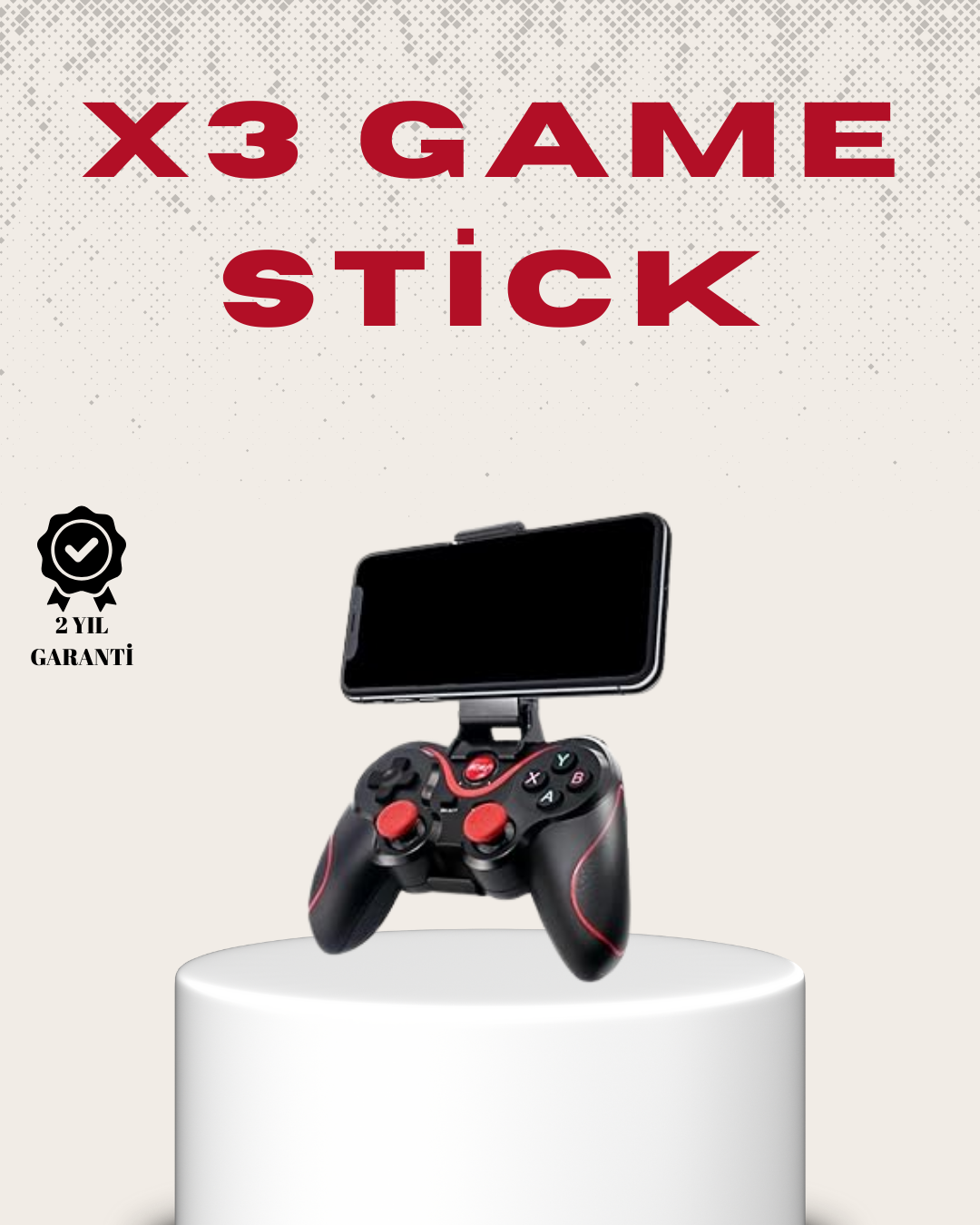 Hafif ve Taşınabilir Kablosuz Bluetooth Oyun Konsolu