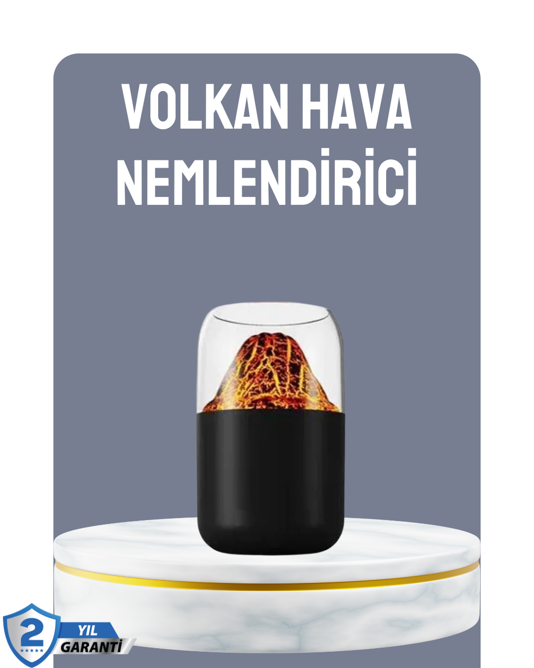 Aromaterapi Difüzörlü Sessiz Çalışan Hava Nemlendirici