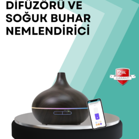 Büyük Su Hazneli Ultrasonik Difüzör ve Oda Nemlendirici