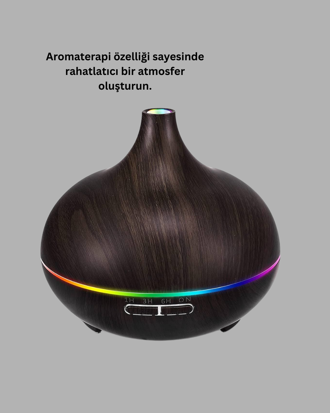 Büyük Su Hazneli Ultrasonik Difüzör ve Oda Nemlendirici - Görsel 4