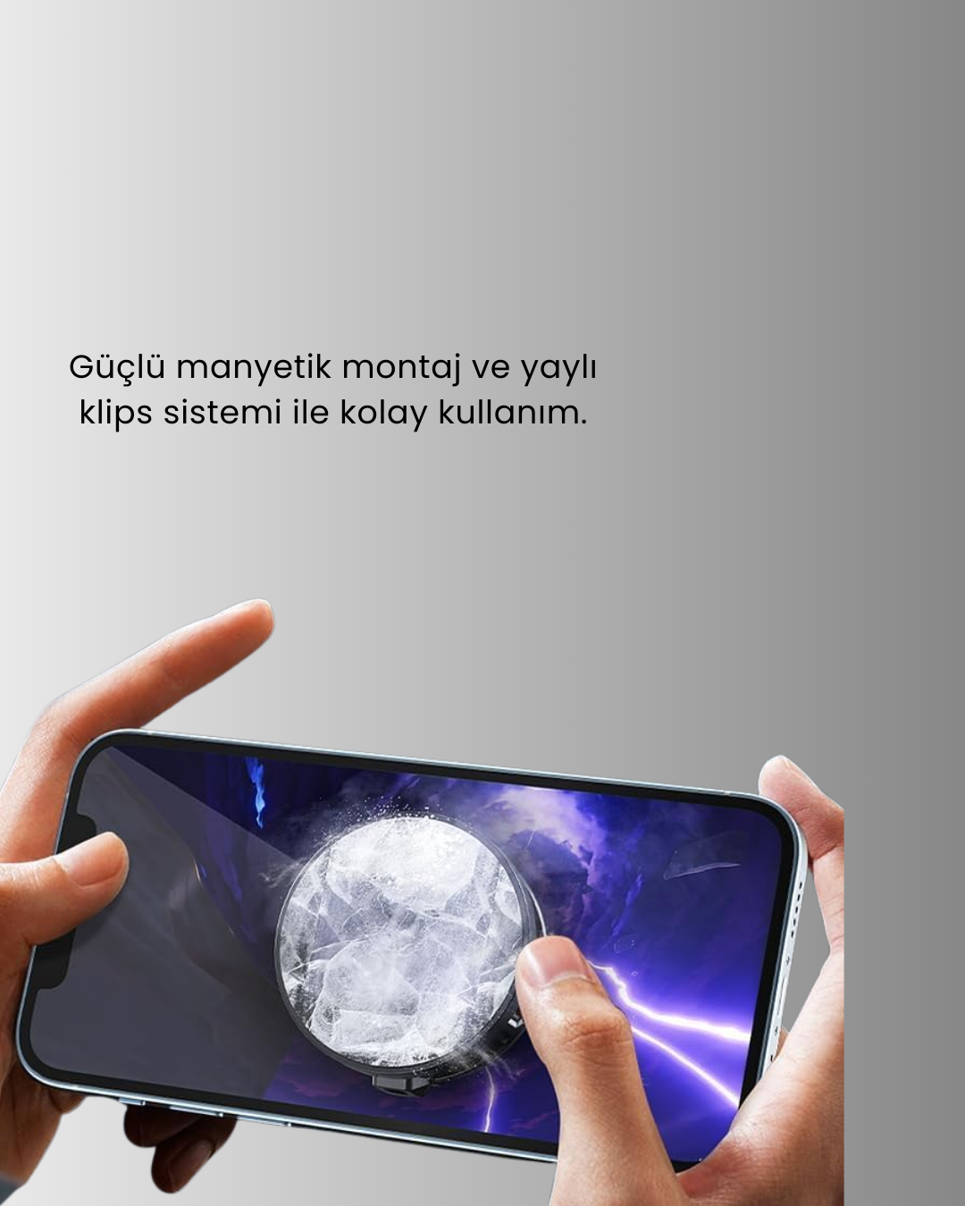 15W Güçlü Yarı İletken Telefon Soğutucu Fan - Görsel 3
