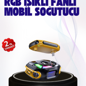 2000mAh Bataryalı Kablosuz Taşınabilir Cihaz Soğutucu