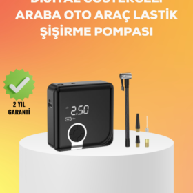 Çok Fonksiyonlu Akıllı Lastik Şişirme Cihazı