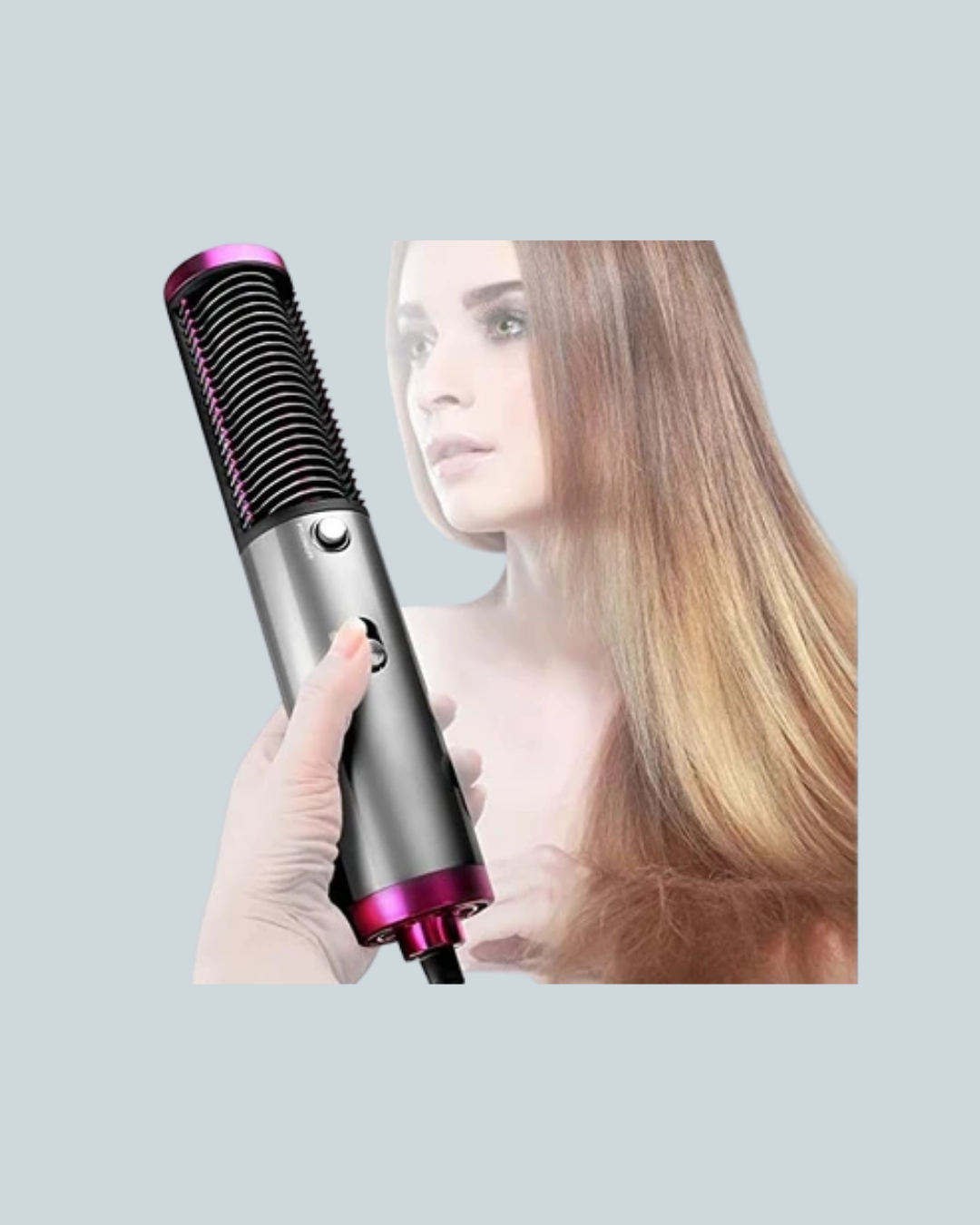 Saç Düzleştirme ve Hacimlendirme Fonksiyonlu Fırça - Görsel 5