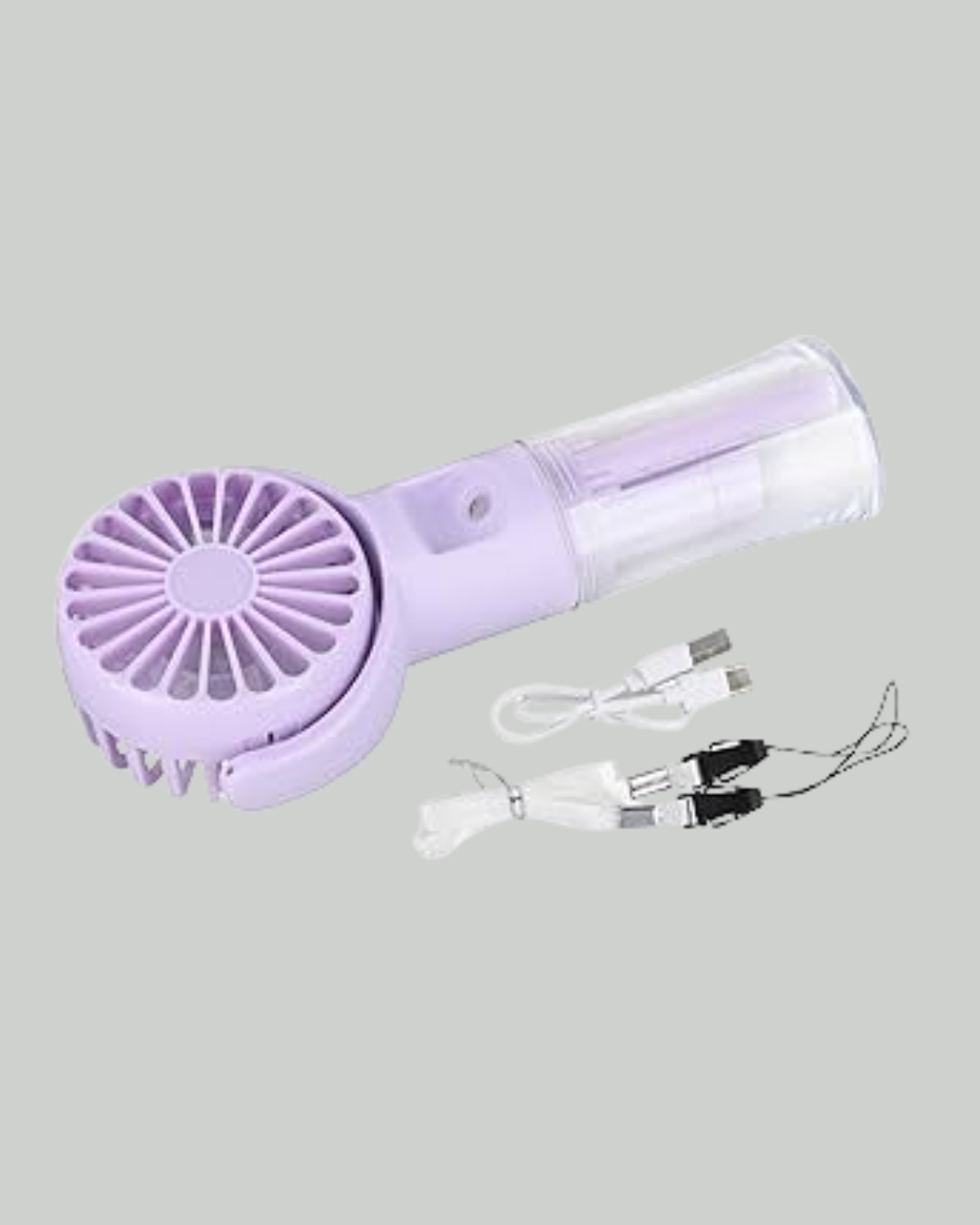 Masaüstü ve Elde Kullanıma Uygun Su Buharlı Şarjlı Fan - Görsel 4