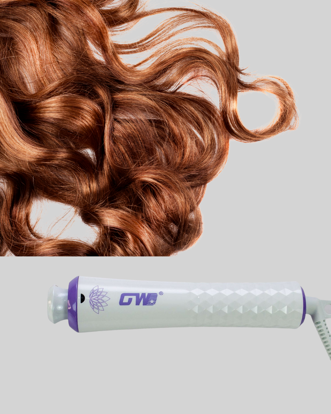 GW Profesyonel Saç Kıvırıcı – 140-210°C Isı Ayarlı Taşınabilir Tasarım - Görsel 4