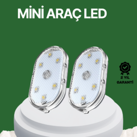 Dokunmatik Sensörlü Şarjlı Araç İçi Ambiyans Aydınlatma