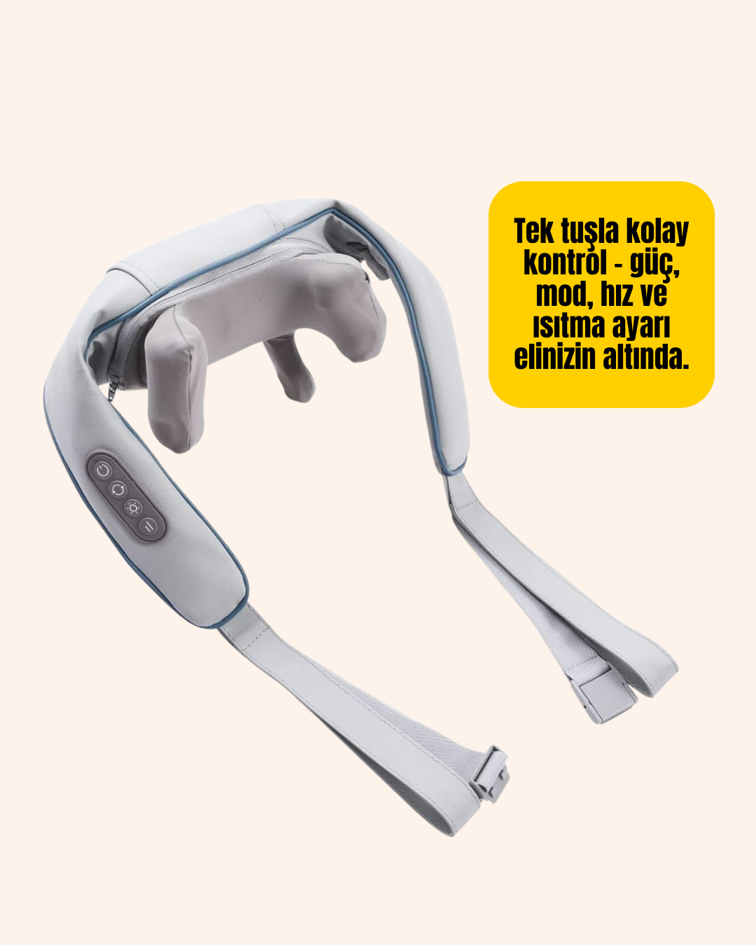 Servikal Rahatlatıcı Masaj Aleti | Trapezius ve Sırt İçin Uygun - Görsel 3