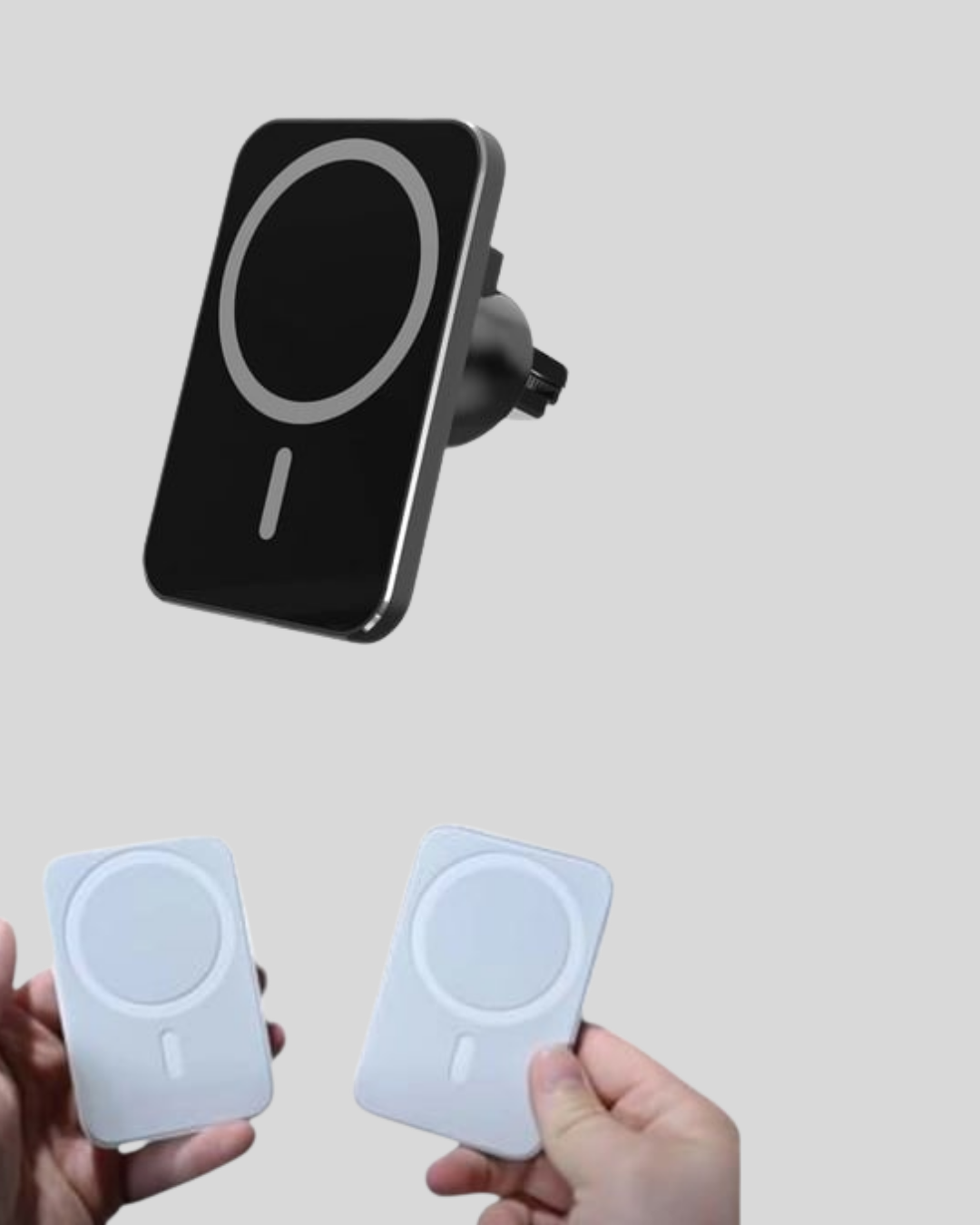 Akıllı Koruma Sistemli MagSafe Araç Tutucu iPhone 12/13/14 Uyumlu - Görsel 5