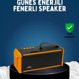 J-IPOX P520 Bluetooth Hoparlör 8W Güçlü Ses Solar Şarj FM Radyo