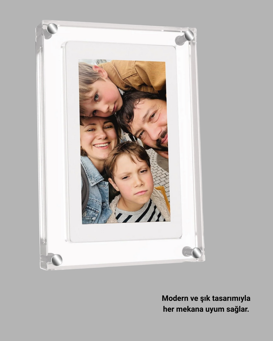 Fotoğraf Video ve Müzik Destekli 7 İnç IPS Dijital Çerçeve – Çoklu Medya Deneyimi - Görsel 2