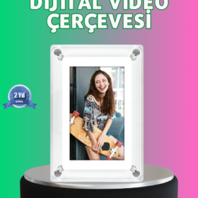 450 Nit Yüksek Parlaklık 7 İnç Dijital Resim Çerçevesi – Her Açıdan Net Görüntü