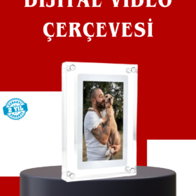 Çift Stereo Hoparlörlü 7 İnç Dijital Fotoğraf Çerçevesi – Zengin Ses Deneyimi