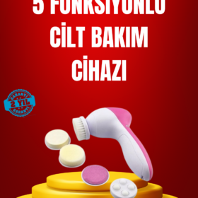 Su Geçirmez Elektrikli Yüz Temizleme ve Masaj Aracı