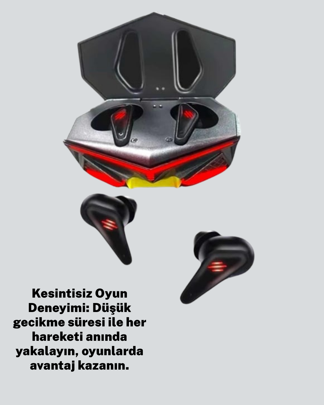 Led Işıklı Kablosuz Bluetooth 5.0 Gaming Kulaklık - Görsel 3