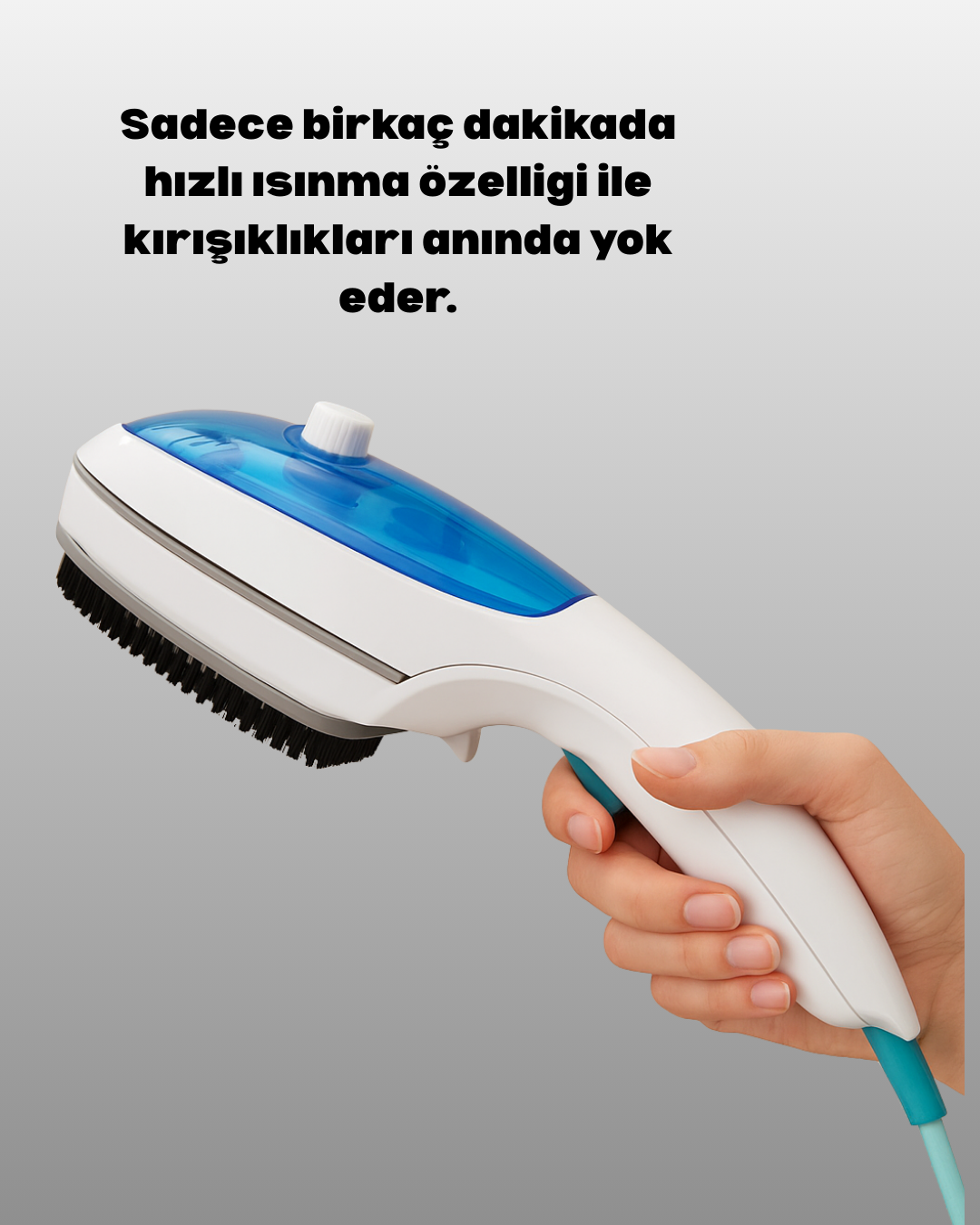 Buharlı Ütü Askıda Kullanım Kolaylığı ile Pratik Çözüm - Görsel 3