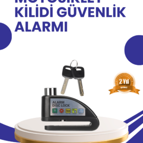 Taşınabilir Alarm Disk Kilidi Motosiklet Scooter Bisiklet Güvenlik