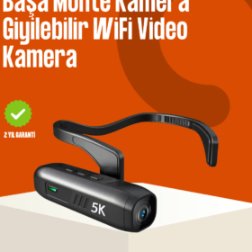 WiFi Bağlantılı Geniş Açılı Spor Kamerası