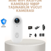 Suya ve Darbeye Dayanıklı Kompakt Spor Kamera 1080P
