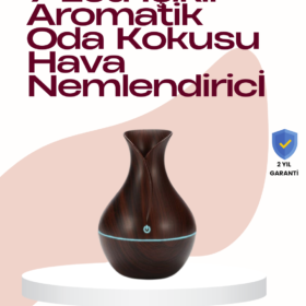 130ml Su Depolu USB Güçlü Kompakt Masaüstü Nemlendirici Difüzör