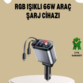 Renault Peugeot Citroen Fiat Araçlar için Hızlı Şarjlı Araç Çakmaklık Adaptörü