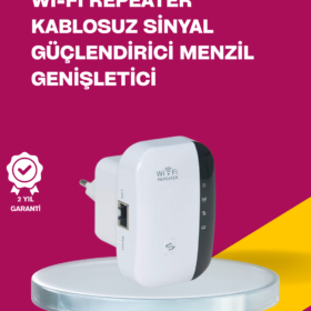 Wireless-N WiFi Repeater 300 Mbps Sinyal Güçlendirici (Kopya)