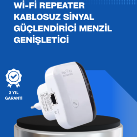 2.4GHz WiFi Tekrarlayıcı Router – WPS Destekli Kablosuz Ağ Genişletici