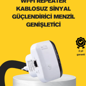 Wireless-N WiFi Repeater 300 Mbps Sinyal Güçlendirici
