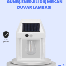 IP65 Su Geçirmez Güneş Paneli Dış Mekan Lamba