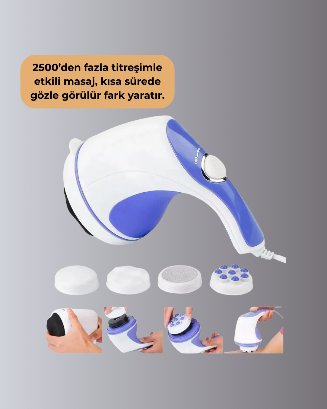 Selülit ve Sıkılaştırıcı Masaj Cihazı – Çok Fonksiyonlu - Görsel 4