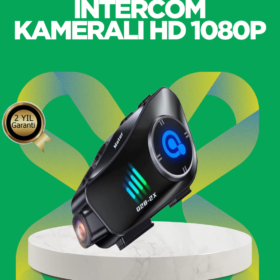 Q28 Bluetooth Kask Kulaklık 1080P Kamera – Su Geçirmez Motosiklet Interkom
