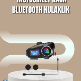 500 Metre İnterkom Mesafeli Kask Kulaklığı Gürültü Engelleyici