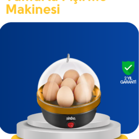 Otomatik Kapanma Özellikli Yumurta Pişirme Makinesi 7 Kapasiteli