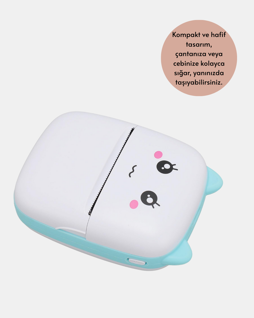 Bluetooth Bağlantılı Mini Termal Yazıcı Öğrenci ve Ofis İçin - Görsel 3