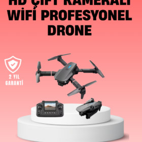 Wifi FPV Canlı Görüntü Aktarımlı Katlanabilir Drone