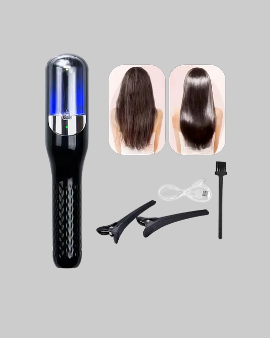 Kablosuz Şarjlı Saç Düzeltici Makine RH-6668 Ev Tipi Bakım Cihazı - Görsel 5