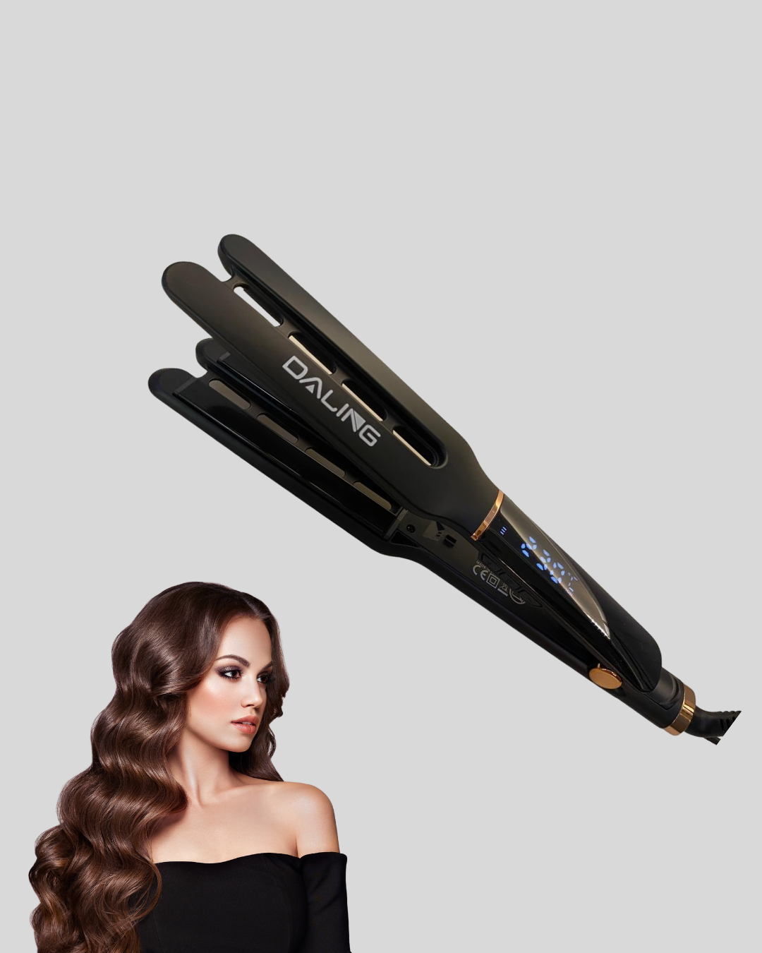 Seramik Plakalı Daling Saç Düzleştirici Kırılma ve Dolanma Önleyici - Görsel 4