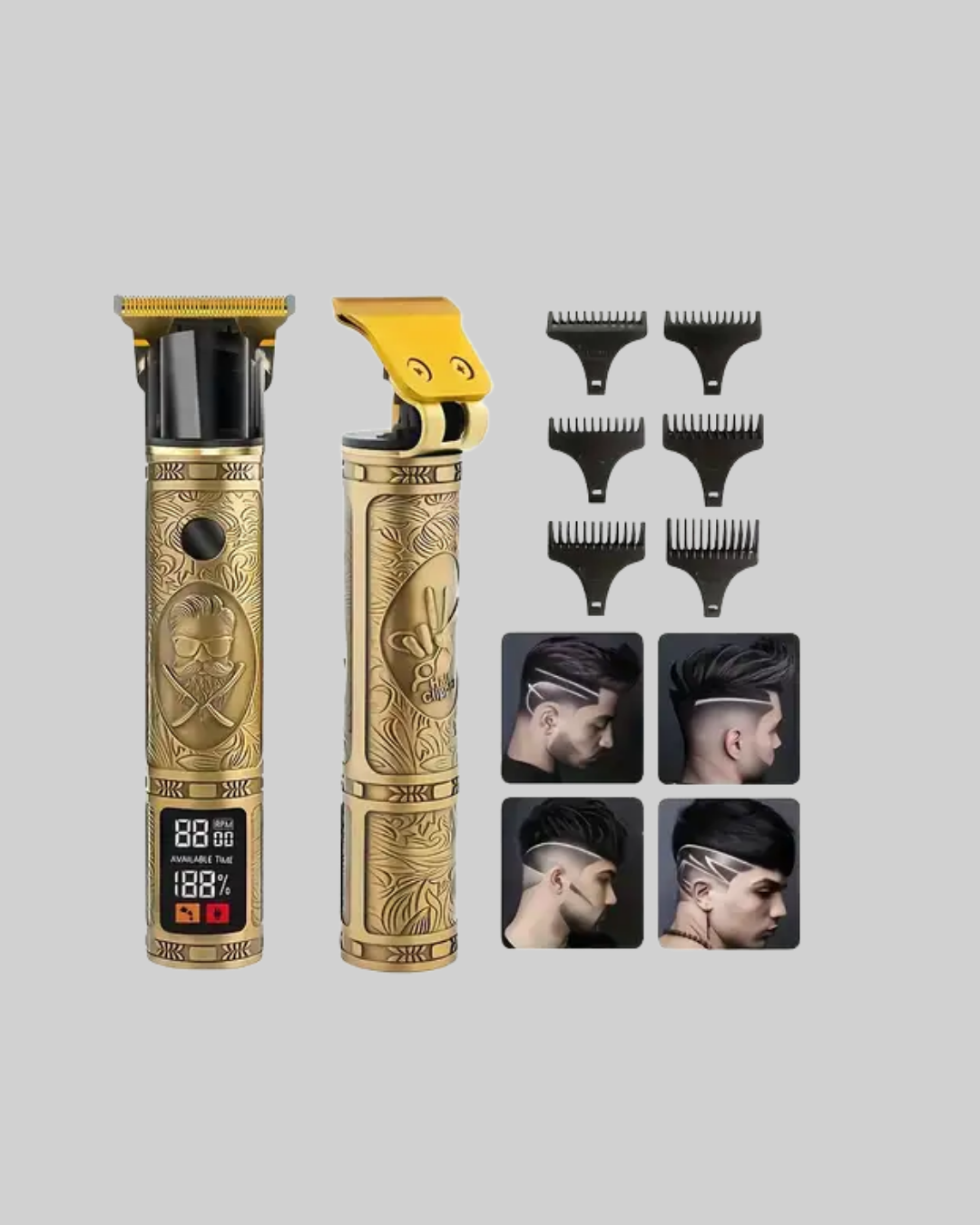 Daling Profesyonel Tıraş Makinesi Islak ve Kuru Kullanım - Görsel 5