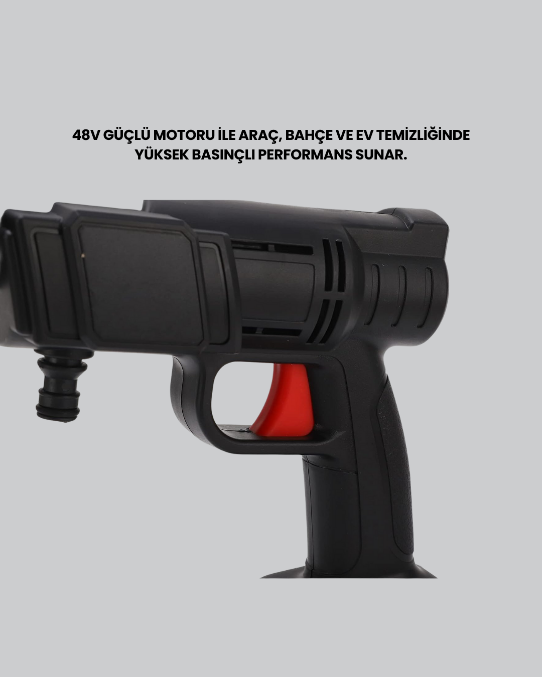 2025 Model 48V Şarjlı Basınçlı Yıkama Tabancası Orijinal Seri - Görsel 3