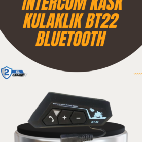Su Geçirmez BT22 Bluetooth Kask Kulaklığı GPS ve Müzik Uyumlu