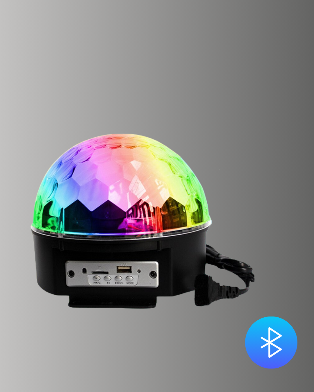 Taşınabilir RGB Disko Topu Bluetooth ve Uzaktan Kumanda Özellikli - Görsel 3