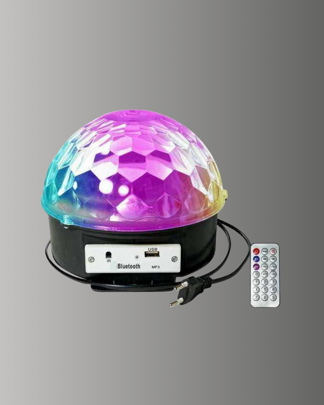 Taşınabilir RGB Disko Topu Bluetooth ve Uzaktan Kumanda Özellikli - Görsel 5