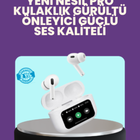 Tüm Telefonlarla Uyumlu ANC Özellikli Dokunmatik Bluetooth Kulaklık